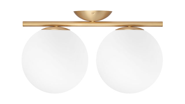 IC - IC Double Wall & Ceiling Light 1, Brass