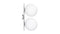IC - IC Double Wall & Ceiling Light 2, Chrome