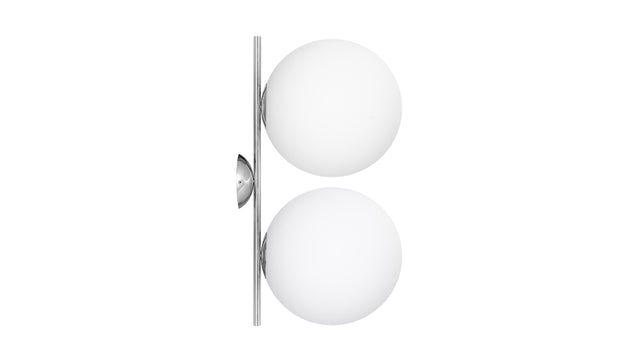 IC - IC Double Wall & Ceiling Light 2, Chrome