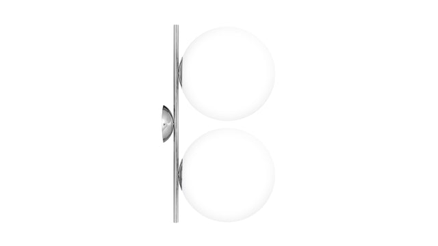 IC - IC Double Wall & Ceiling Light 2, Chrome