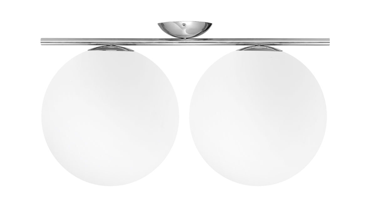 IC - IC Double Wall & Ceiling Light 2, Chrome