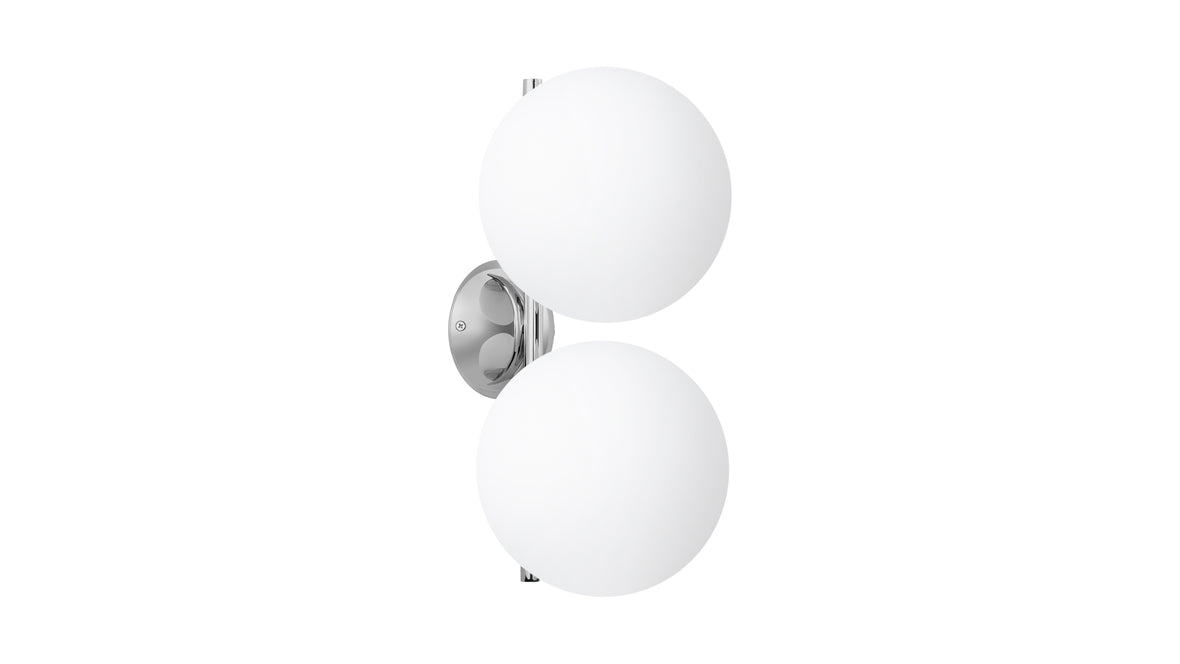 IC - IC Double Wall & Ceiling Light 1, Chrome