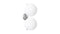 IC - IC Double Wall & Ceiling Light 1, Chrome