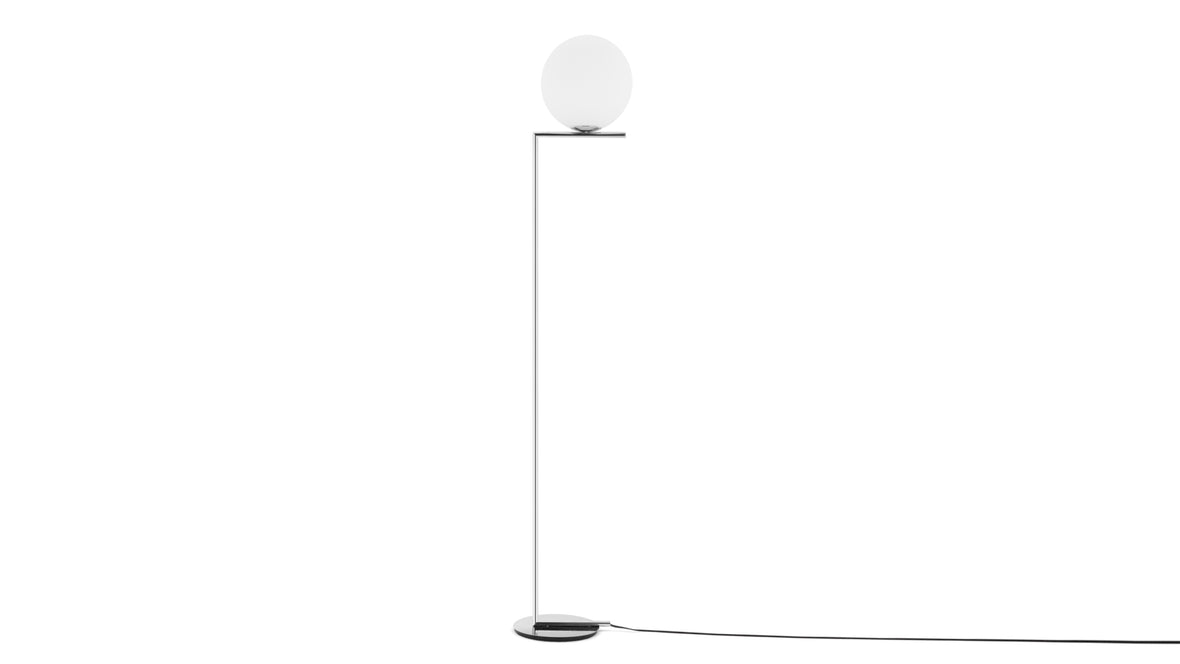 IC - IC Floor Lamp 2, Chrome