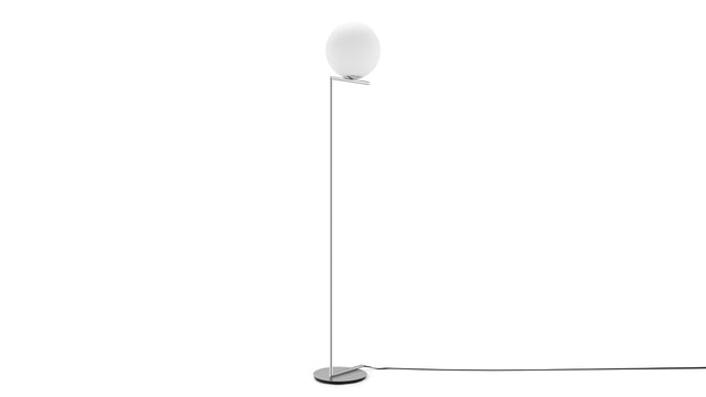 IC - IC Floor Lamp 2, Chrome