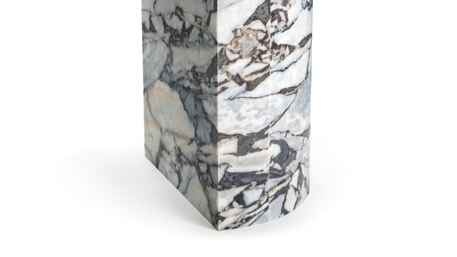 Dante - Dante Dining Table, Modellato Marble, 98in