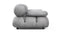 Bellini Sofa - Mario Bellini Two Seater Sofa, Light Gray Velvet