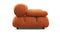 Bellini Sofa - Mario Bellini Two Seater Sofa, Apricot Velvet