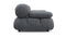 Bellini Sofa - Mario Bellini Two Seater Sofa, Gray Boucle