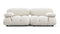 Bellini Sofa - Mario Bellini Two Seater Sofa, White Boucle