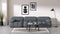 Bellini Sofa - Mario Bellini Three Seater Sofa, Gray Boucle