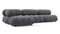Bellini Sectional - Mario Bellini Sectional, Left Chaise, Gray Boucle