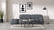 Bellini Sofa - Mario Bellini Open End Sofa, Left, Gray Boucle