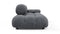 Bellini Sofa - Mario Bellini Open End Sofa, Left, Gray Boucle