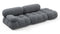 Bellini Sofa - Mario Bellini Open End Sofa, Right, Gray Boucle