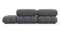 Bellini Sofa - Mario Bellini Open End Sofa, Right, Gray Boucle