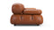 Bellini Sofa - Mario Bellini Three Seater Sofa, Tan Premium Leather