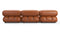 Bellini Sofa - Mario Bellini Three Seater Sofa, Tan Premium Leather