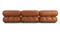 Bellini Sectional - Mario Bellini Sectional, Right Chaise, Tan Premium Leather