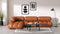 Bellini Sectional - Mario Bellini Sectional, Left Chaise, Tan Premium Leather