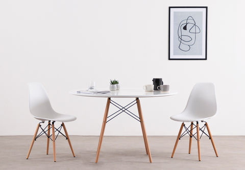 Flynn - Flynn Dining Table, White