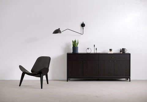 Mouille - Mouille Single Wall Light, Black