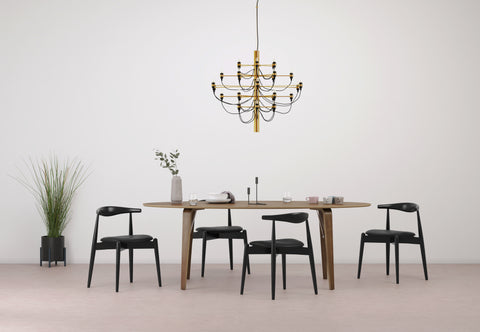 Gino Sarfatti - Gino Sarfatti Chandelier, Brass