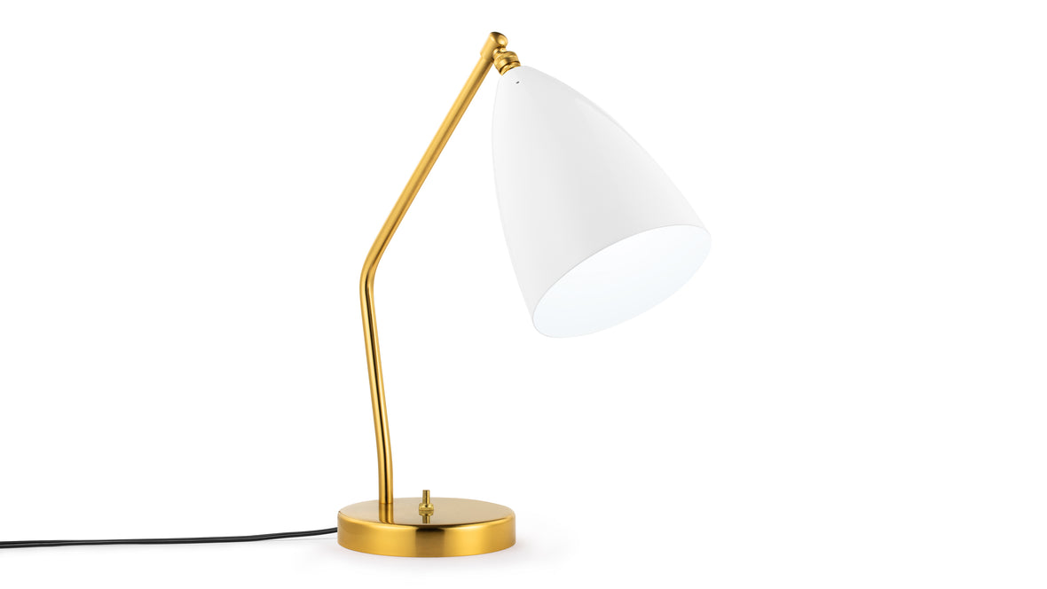 Grasshopper - Grasshopper Table Lamp, White