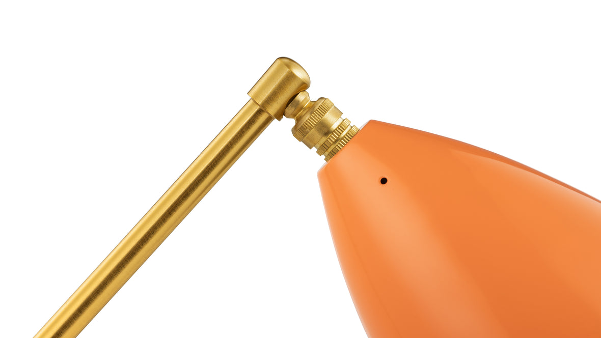 Grasshopper - Grasshopper Table Lamp, Orange