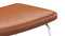 Oslo - Oslo Ottoman, Tan Premium Leather