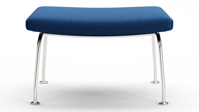 Oslo - Oslo Ottoman, Indigo Blue Wool