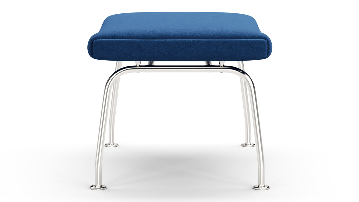 Oslo - Oslo Ottoman, Indigo Blue Wool