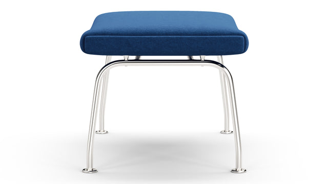 Oslo - Oslo Ottoman, Indigo Blue Wool