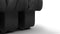 DS 600 - DS 600 Ottoman, Black Vegan Leather