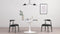 Mouille Ceiling - Mouille Two Arm Ceiling Light, Black