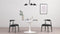 Mouille - Mouille Three Arm Ceiling Light, Small, Black