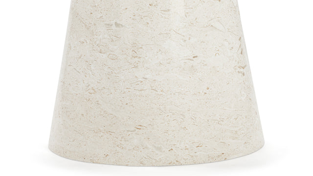 Anson - Anson Round Dining Table, Limestone, 47in