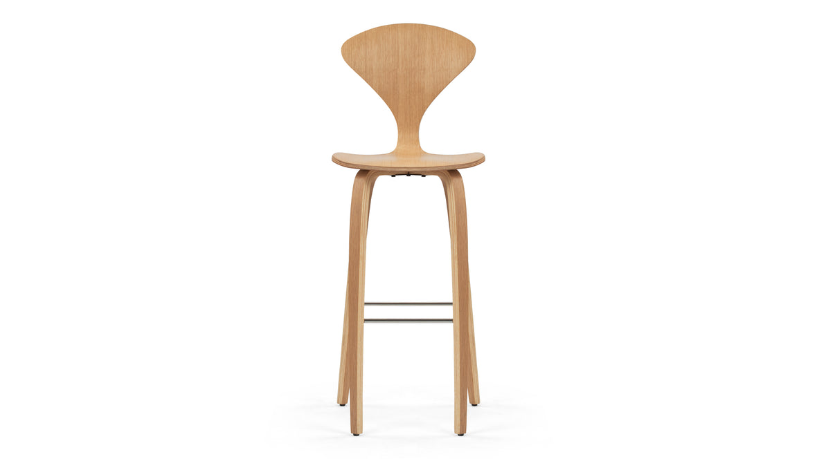 Norman - Norman Bar Stool, Oak, 29.5