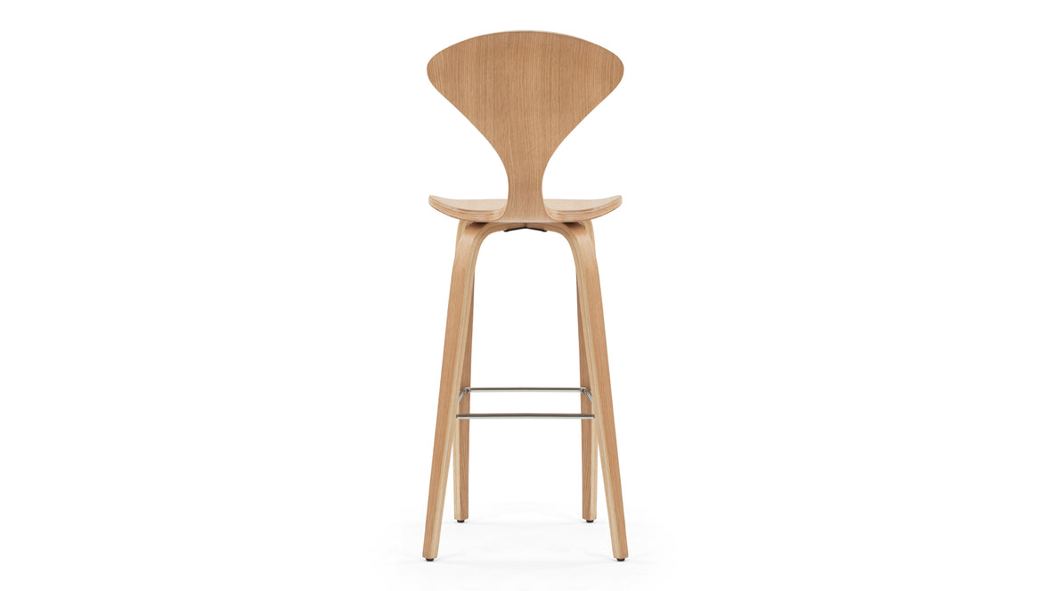 Norman - Norman Bar Stool, Oak, 29.5