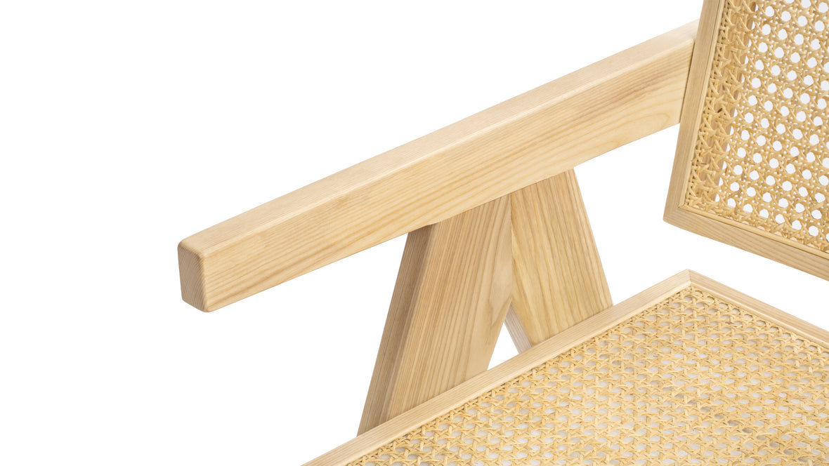 Jeanneret Armchair - Pierre Jeanneret Armchair, Natural Ash