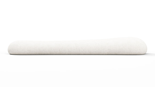 On the Rocks - On the Rocks Module, Large Backrest, White Textured Chenille