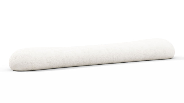 On the Rocks - On the Rocks Module, Large Backrest, White Textured Chenille