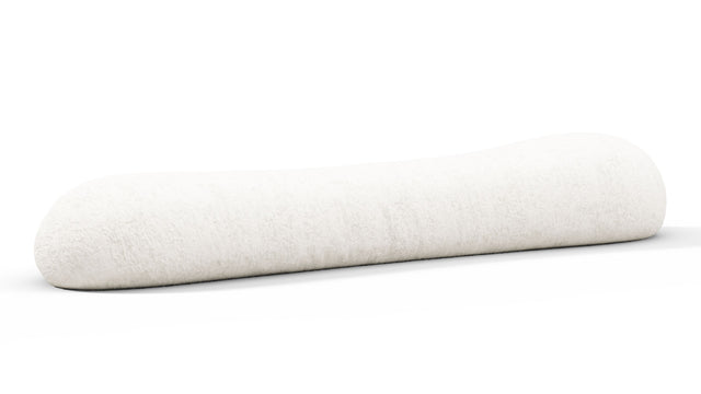 On the Rocks - On the Rocks Module, Backrest, White Textured Chenille