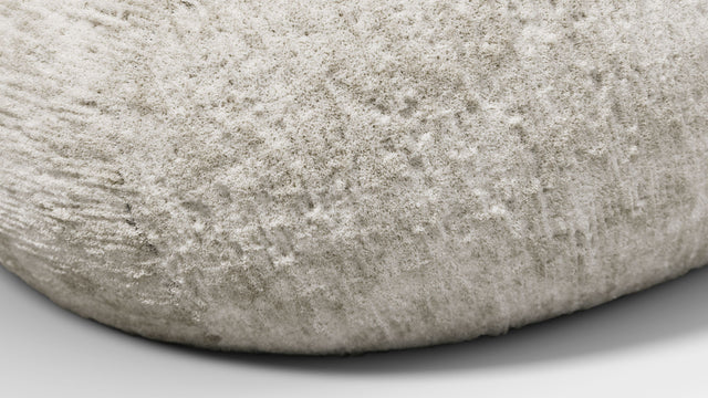On the Rocks - On the Rocks Module, Large Backrest, Dove Textured Chenille