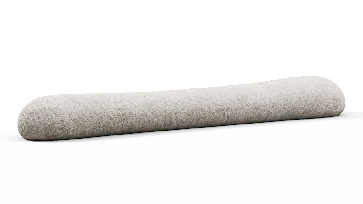 On the Rocks - On the Rocks Module, Large Backrest, Dove Textured Chenille
