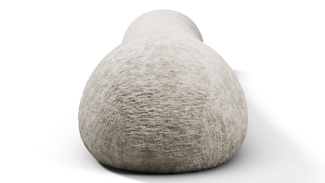 On the Rocks - On the Rocks Module, Large Backrest, Dove Textured Chenille