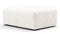On the Rocks - On the Rocks Module, Seat Section 3, White Textured Chenille