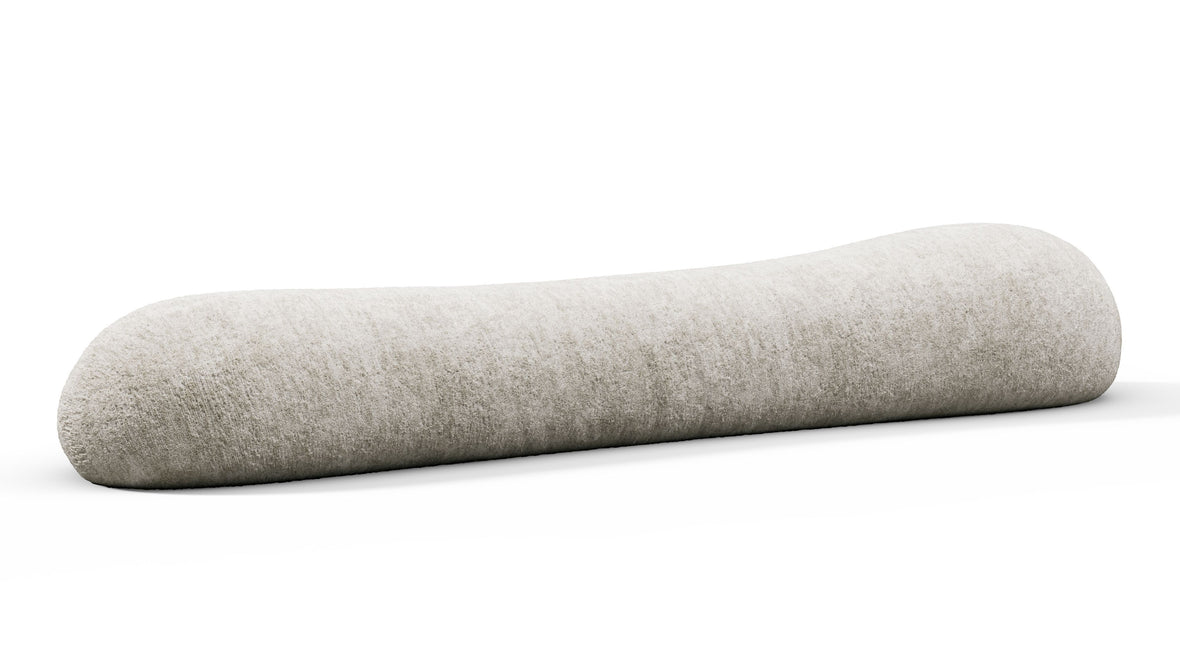 On the Rocks - On the Rocks Module, Backrest, Dove Textured Chenille