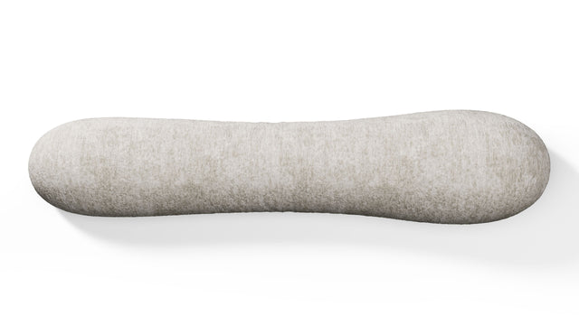 On the Rocks - On the Rocks Module, Backrest, Dove Textured Chenille