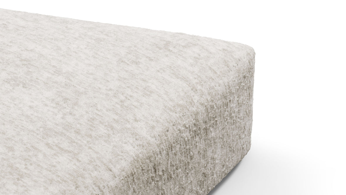 On the Rocks - On the Rocks Module, Seat Section 4, Dove Textured Chenille